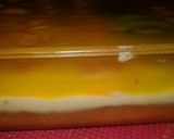 صورة لخطوة 5 من وصفة كيك طبقات بالكريم باتسيير والفواكه🍰🍊🍌🍐🍏