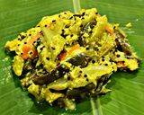 A picture of step 3 of Avial (South Indian Vegetable Curry).