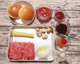 A picture of step 1 of American-Style Sloppy Joe Burger.