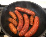 Foto del paso 6 de la receta: Arvejas con pimiento y longaniza