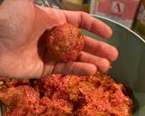 Koreai BBQ stílusú - húsgombócok recept fázis 4 fotója