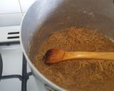 A picture of step 3 of Brown rice sweet vermicelli.