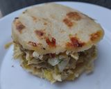 Foto del paso 9 de la receta: Arepa🥯rellena🌽de pollo, aguacate🥑plátano🥙macho maduro🧆