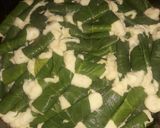 A picture of step 6 of Ekpang nkukwo.