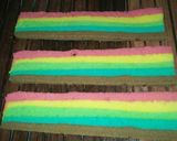 Foto langkah ke 12 dari resep Mini Rainbow Roll Cake.