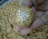 पिन्नी ड्राई फ्रूटस आटा लड्डू (Pinni Dry Fruits Atta Laddu recipe in Hindi) रेसिपी चरण 9 फोटो