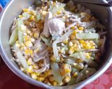 Foto langkah ke 5 dari resep Tumis Jagung Labu Siam.