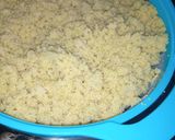 A picture of step 5 of Fried cous cous.