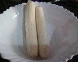 A picture of step 1 of Chocolate Banana Pound Cake.