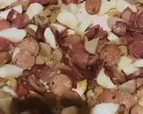 Foto langkah ke 6 dari resep Creamy Fettuccine or Spaghetti Carbonara.