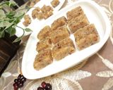 A picture of step 10 of Rajma burfi.