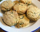 A picture of step 7 of Wild Garlic Scones (GF, VG).