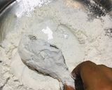 A picture of step 4 of Korean Fried Chicken.
