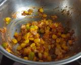 A picture of step 2 of Pizza panipuri.