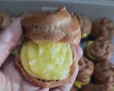 Foto langkah ke 5 dari resep Soes Coklat Durian.
