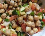A picture of step 5 of Sprouts Chickpeas Salad Chaat Recipe.