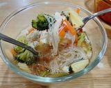 Gambar langkah 5 resipi 👩‍🍳Bihun Sup Brokoli🥦.