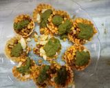 A picture of step 5 of Katori chaat.