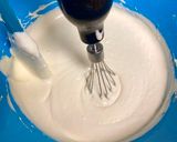 A picture of step 6 of Baked Cheesecake & Peach Chardonnay Sauce.