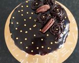 ડાર્ક ચોકલેટ ટ્રફલ કેક (Dark Chocolate Truffle Cake Recipe In Gujarati) રેસીપી સ્ટેપ3ફોટો