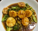 Foto langkah ke 7 dari resep •Brocolli Tofu Saus Tiram• by Dapur Itha.