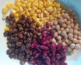 A picture of step 2 of Beans salad.