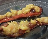 Foto del paso 14 de la receta: Berenjenas a la pizza...🤨🙄🤔🍕🍆🍅🧀🥓🍕
