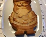 Une image de l'étape 9 de Gâteau « père Noël » à la farine d épeautre et jus de pêches de vigne.