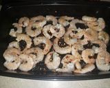 A picture of step 3 of Tuscan Chicken & Shrimp pasta.