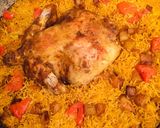 صورة لخطوة 5 من وصفة جاج محشي مع رز مبهر