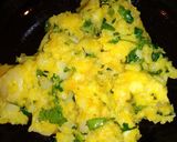 A picture of step 1 of Gujrati style Batata vada.