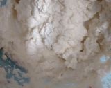 Foto del paso 2 de la receta Crema de almendras con rúcula enriquecida con Agua de Mar