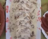 صورة لخطوة 3 من وصفة رولي الدجاج بالكريمة و الفطر champignons