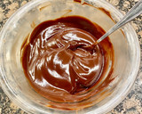Foto del paso 6 de la receta: Pastel de chocolate y plátano (versión modificada sin gluten de “chocolate cacao”)