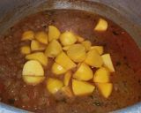 A picture of step 7 of Sindhi Biryani.