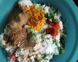 A picture of step 4 of Rice and Vegetable Donuts.