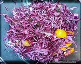 Foto del passaggio 1 della ricetta Filetto Di Trota Con Bottarga Home Made E Cavolo Viola