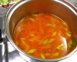 A picture of step 2 of Spicy Delicious Rice Porridge with Gochujang.