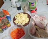 Foto del paso 1 de la receta: Pollo estilo disco en essen