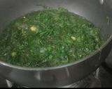 A picture of step 2 of Bathua Ke Jhor.