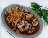 Foto langkah ke 4 dari resep Kerang Dara Saus Asam Manis.