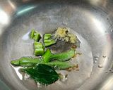 A picture of step 2 of Fenugreek Seeds and Papad Sabji - Healthy Jain Recipe.
