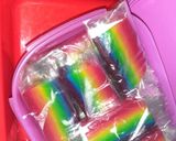 Foto langkah ke 8 dari resep Kue Lapis Pelangi.