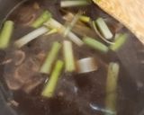 A picture of step 6 of Japanese Onion Soup 🥰.
