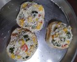 A picture of step 4 of Corn Capsicum Bites.