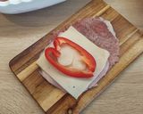 Háziasan töltött rántott sertéskaraj recept fázis 2 fotója