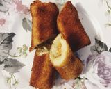 Foto langkah ke 6 dari resep Roti Tawar Goreng Isi Sayur.