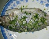 Hình bước làm 4 của món Cá rô phi nướng muối nén
