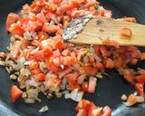 A picture of step 3 of Spicy Egg Bhurji.