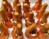 Foto del paso 4 de la receta Piruletas de salmón